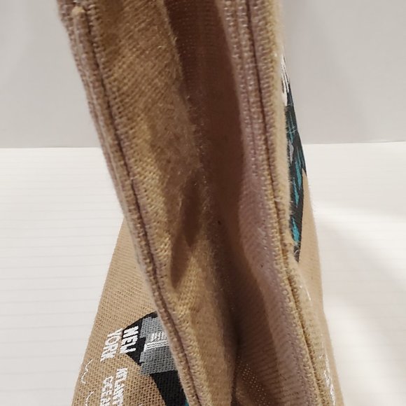 New York State Market Tote Bag-Straw-reusable-Shopping-17x12x6 inch-Souvenir-NWT - Picture 4 of 9